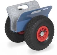 Fetra Plattenroller Mit Klemmbacken, Luft-bereifung