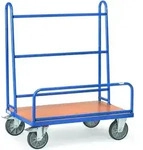 Fetra Plattenwagen Mit Festen Rohrb&uuml;geln 1070x435 Mm Ladefl&auml;che