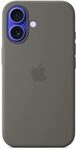 Apple Iphone 16 - Silicone Case With Magsafe - Stone Gray
