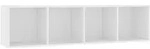 B&uuml;cherregal/tv-schrank Wei&szlig; 143&times;30&times;36 Cm Vidaxl