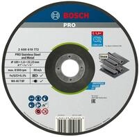 Bosch - Pro Stainless Steel And Metal Trennscheibe 180 X 1,6 X 22,23 Mm - 2608619772