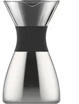 Asobu - Ad-n-art Pour Over Filterkaffeebereiter Silber Schwarz (pourover