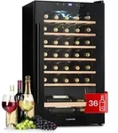 Klarstein - Weink&uuml;hlschrank, Getr&auml;nkek&uuml;hlschrank Schmal, 1 Zone K&uuml;hlschrank Mit