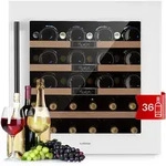 Klarstein - Einbau-weink&uuml;hlschrank, Kleiner Getr&auml;nkek&uuml;hlschrank Schmal, 1 Zone
