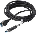 Usb 3.0 Super-speed Verl&auml;ngerung, A/a, 93999, 3 M, Schwarz - Goobay