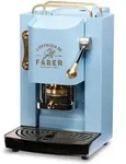 Faber Coffee Machines Ese Kapselkaffeemaschine 44mm Pro Deluxe T&uuml;rkis