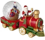 Villeroy & Boch Christmas Toys Zug In Schneekugel Gro&szlig; 22x8,5x12,5 Cm...