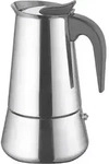 Espressokocher 10 Tassen Edelstahl