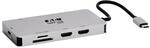 Eaton Tripplite Usb-c Dock Dual Display 4k 60 Hz Hdmi Usb 3.2 Gen 1 Usb-a Hub Gbe