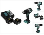Makita Dhp 484 Rm Akku Schlagbohrschrauber 18 V 54 Nm Brushless + 2x Akku 4,0...