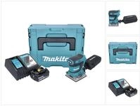 Makita Dbo 484 Rt1j Akku Schwingschleifer 18 V 112 X 102 Mm + 1x Akku 5,0 Ah +