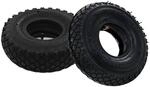 Vidaxl - 2 Reifen 2 Schl&auml;uche 3,00 - 4 260 X 85 F&uuml;r Sackkarren Gummi