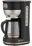 Muse Ms-220 Bc Kaffeemaschine Schwarz Fassungsverm&ouml;gen Tassen=10 Glaskanne,