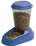 Ferplast Futterspender Zenith 3l Aus Kunststoff - 29,2x20,2x28,8 - Blau - Hund Und