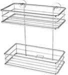 40212-00000-00 Baath Plus Duschkorb Klebstoff Silber - Tesa