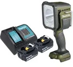Dml 812 Sm Akku Handstrahler 18 V 1250 Lm Led Olive Gr&uuml;n Outdoor Adventure