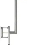 Hoppe Hebeschiebegarnitur Amsterdam Mit Muschelgriff Ug, L 285 Mm,edelstahl Matt