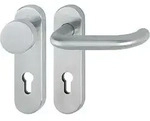 Hoppe - Kurzschildgarnitur Paris E58/353kh/138 Va F69 Pz Rd Wechselgrt - 10721590