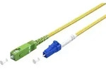 Glasfaserkabel (ftth), Singlemode (os2) Yellow, (simplex), 15 M, Sc-apc (8&deg;) Stecker
