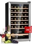 Klarstein - Weink&uuml;hlschrank, Getr&auml;nkek&uuml;hlschrank Schmal, K&uuml;hlschrank Mit