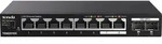 Tenda Tem2010x Netzwerk-switch 2.5g Ethernet (100/1000/2500) Desktop Schwarz