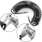 Stahlwerk Ds 10 St Professioneller Spiral Druckluftschlauch 10 M