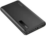Logilink Powerbank Pa0311 Schwarz, 8000 Mah, 2x Usb-a, 2-in-1-kabel