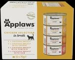 Applaws Chicken Selection In Broth 12 &times; 70 G - Kurac&iacute; V&yacute;ber Vo V&yacute;vare Pre Macky