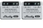 Shelly - Wlan-leistungsmesser Plus Pm Mini Gen.3, Wei&szlig;, 2 St&uuml;ck