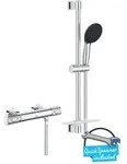 Precision Feel - Duschset Mit Thermostat, 3 Strahlarten, Chrom 34791001 - Grohe