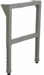Werkbankfu&szlig; Werktisch-st&uuml;tzbein H&ouml;henverstellbar Werkbank Tiefe 70cm Gestell...