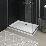 Duschwanne Anti-rutsch Wei&szlig; 70x100x4 Cm Abs Vidaxl