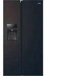 Haier Sbs 90 Series 3 Amerikanischer K&uuml;hlschrank Schwarz 515 Liter