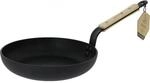 De Buyer Choc B Pfanne 28 Cm Schwarz Metall Buchenholz