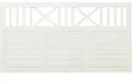 Plus Zaun Nostalgi 180 X 95 Cm Ral 9010 Wei&szlig;