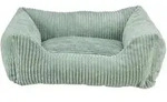 Vital Bett Jonna, Cordpl&uuml;sch, Eckig, 60 X 50 Cm, Salbei