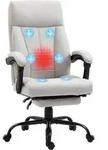 Vinsetto - B&uuml;rostuhl Mit Massagefunktion, Ergonomisch Schreibtischstuhl Mit