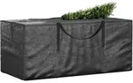 Weihnachtsbaumtasche Schwarz 150x75x75cm Polyethylen Vidaxl