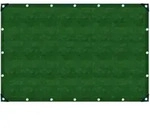Fp - Gewebeplane Oliv 5x6m Uv-stabilis. &Ouml;sen 50 Cm