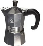 Forever - Espressokocher Miss Moka Prestige Induktion 12 Tassen Aluminium