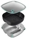 Philips Hd9960/00 Aluminium Zubeh&ouml;r Airfryer 2l