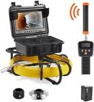 Kanalkamera 50m, 23cm Rohrinspektionskamera Mit 512-hz-ortung, Dvr-funktion,