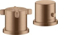 Axor - Hansgrohe Citterio E 2-loch Wannenrandarmatur Mit