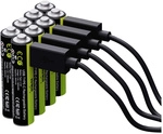 Loopenergy Usb-c Usb-c&reg; Akku Li-ion 600 Mah 1.5 V 8 St. - Verico
