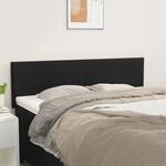 Kopfteile 2 Stk. Schwarz 72x5x78/88 Cm Kunstleder Vidaxl