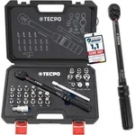 Tecpo Motorrad Drehmomentschl&uuml;ssel Set 3/8" 5-60nm Schl&uuml;ssel Feine Abstufung