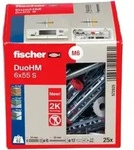 Fischer - 572925 Duohm 6x55 S Ph Tx Hohlraumd&uuml;bel 55 Mm 25 St.