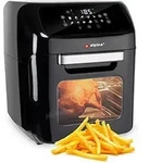 Northix Hei&szlig;luftfritteuse 12l Schwarz 1800w