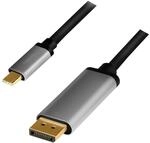Usb C - Displayport 4k60hz Aluminium 18m