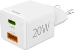 Hama - Usb Ladeger&auml;t 20 W 1x Usb-c&reg;, 1x Usb-a Schnellladeger&auml;t Usb Pd, Qc 3.0